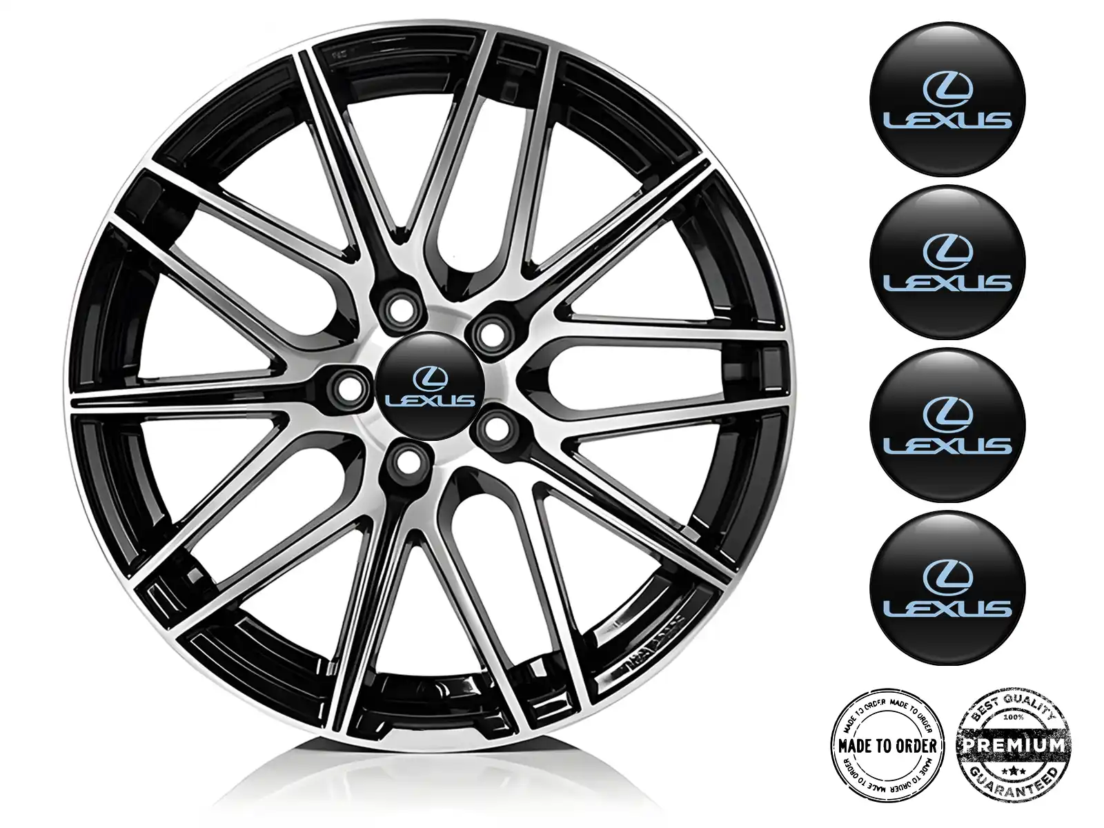 Lexus Pegatinas de Cúpula Edición Emblemas de Racing